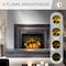 Edendirect 30'' Electric Fireplace Insert, Remote Control, Adjustable Flame Brightness, 750W/1500W EF263A - alternate 3
